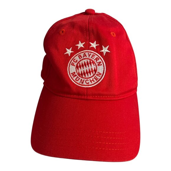 FC Bayern Munich Red Baseball Cap – Official Licensed Cotton Hat 2015 - Picture 1 of 6